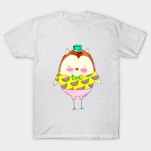 Treat the Owl T-Shirt by Lady Lucas